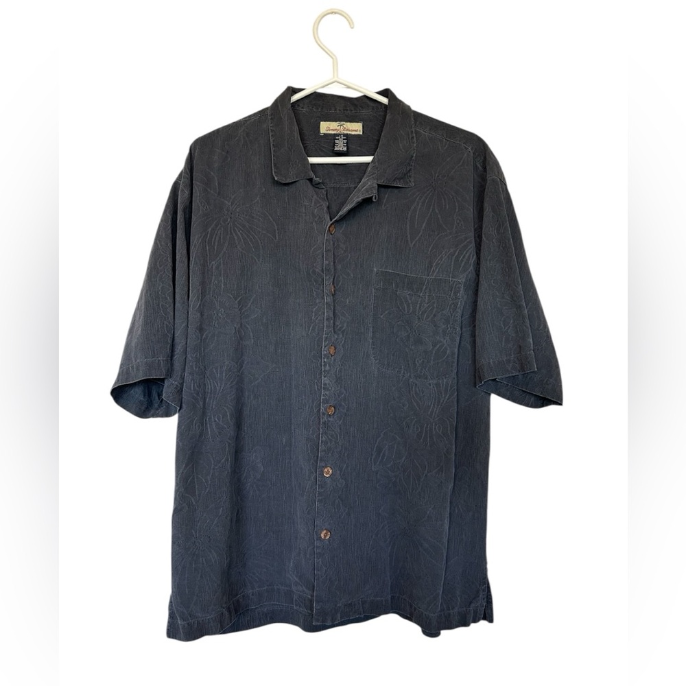 Tommy Bahama Short Sleeve Hawaiian Shirt Size L